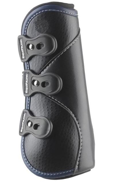 EquiFit D-Teq Black Ostrich Front Boots
