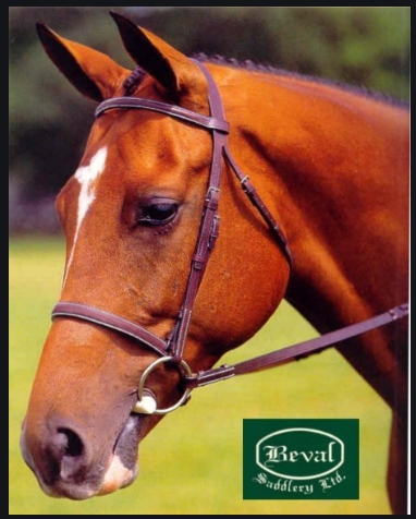 Beval Gladstone Round Raised Bridle