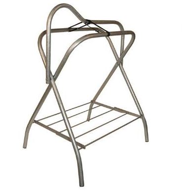 Chrome Folding Saddle Rack