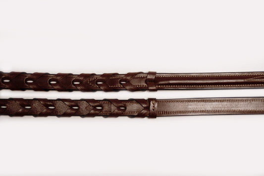Beval Heritage Fancy Stitched Raised Laced Reins