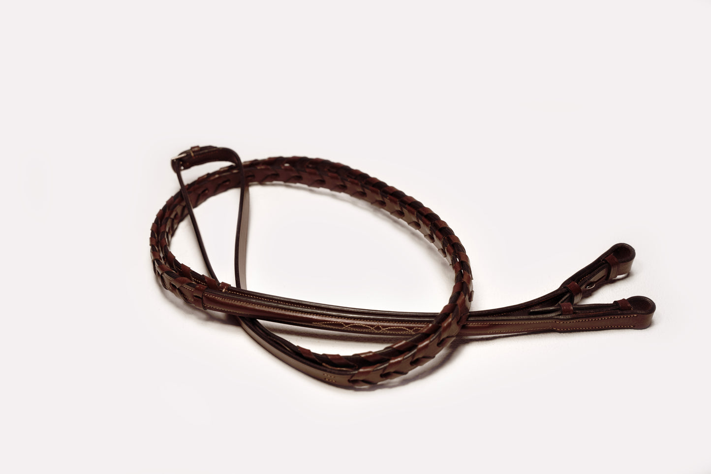 Beval Heritage Fancy Stitched Raised Laced Reins