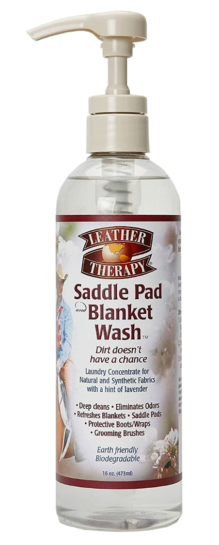 Leather Therapy Saddle Pad And Blanket Wash