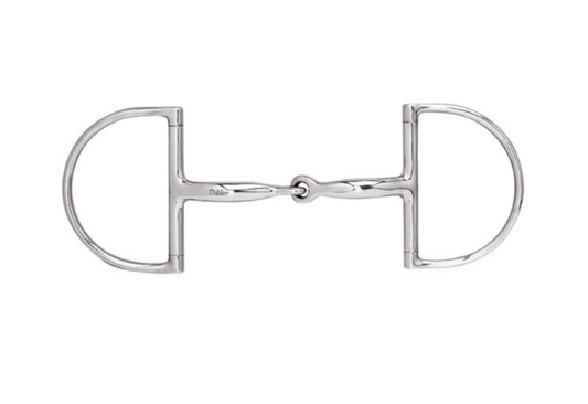 Large Hunter D-Ring Snaffle Bit