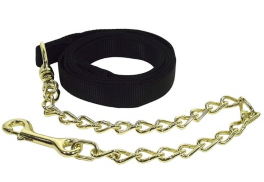 Nylon Lead With Chain & Snap