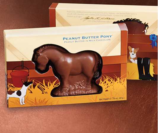 Dark Horse Chocolates "Peanut Butter Pony"