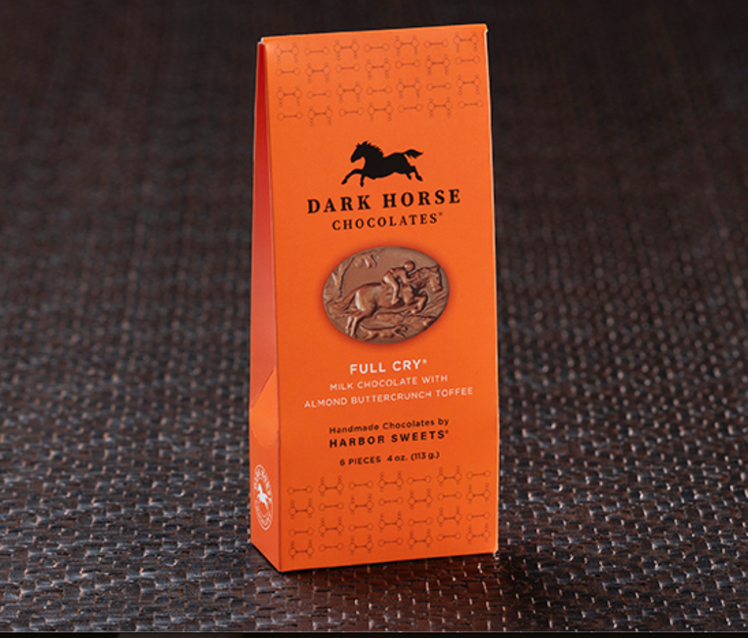 Dark Horse Chocolates "Full Cry Gable Box"