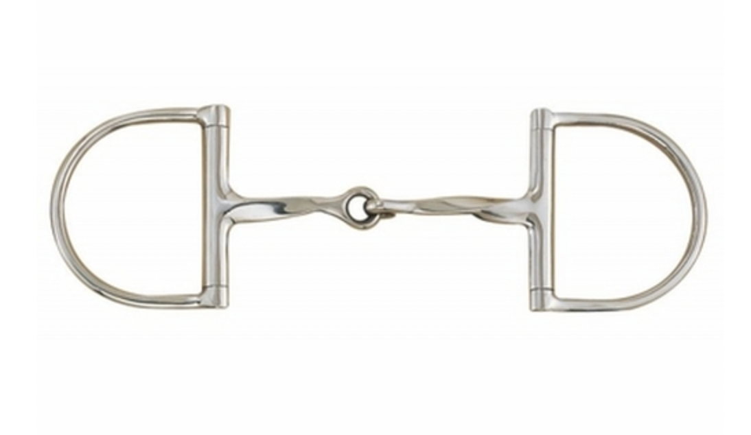 Slow Twist D-Ring Snaffle Bit – Beval Saddlery