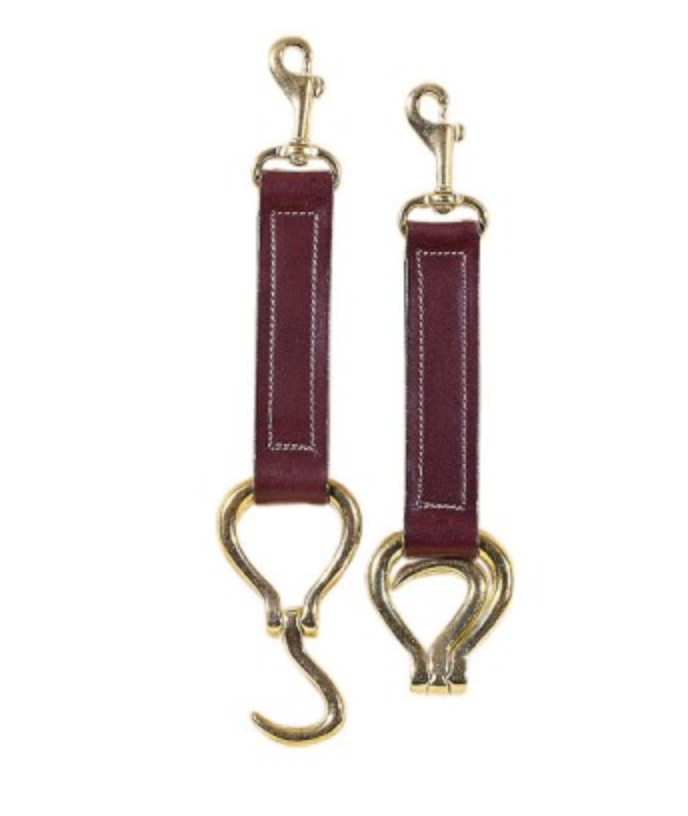 Tory Leather Hoof Pick Key Chain