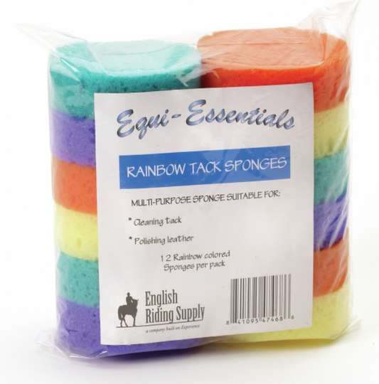 Equi Essentials Rainbow Tack Sponges