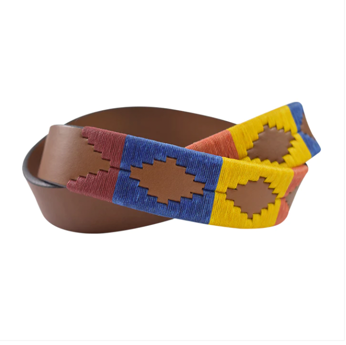Argentinian Polo Belt - Tan – Beval Saddlery