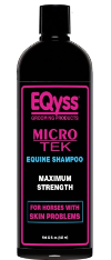 Eqyss Micro Tek Equine Shampoo Maximum Strength